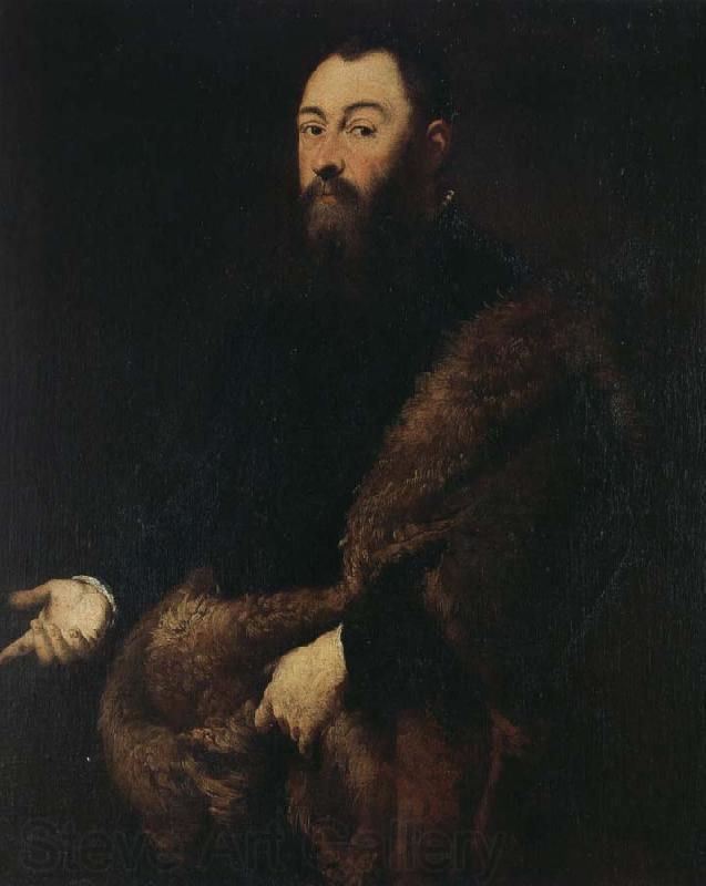 Jacopo Tintoretto Gentleman Portrait Germany oil painting art